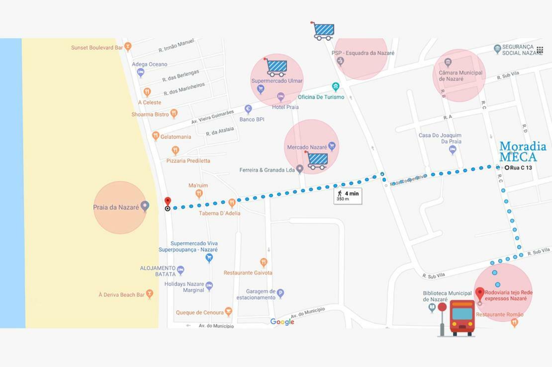 Moradia Meca - Casas Para Ferias Nazaré Buitenkant foto